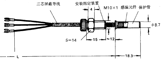 WZPM-201端面热电阻